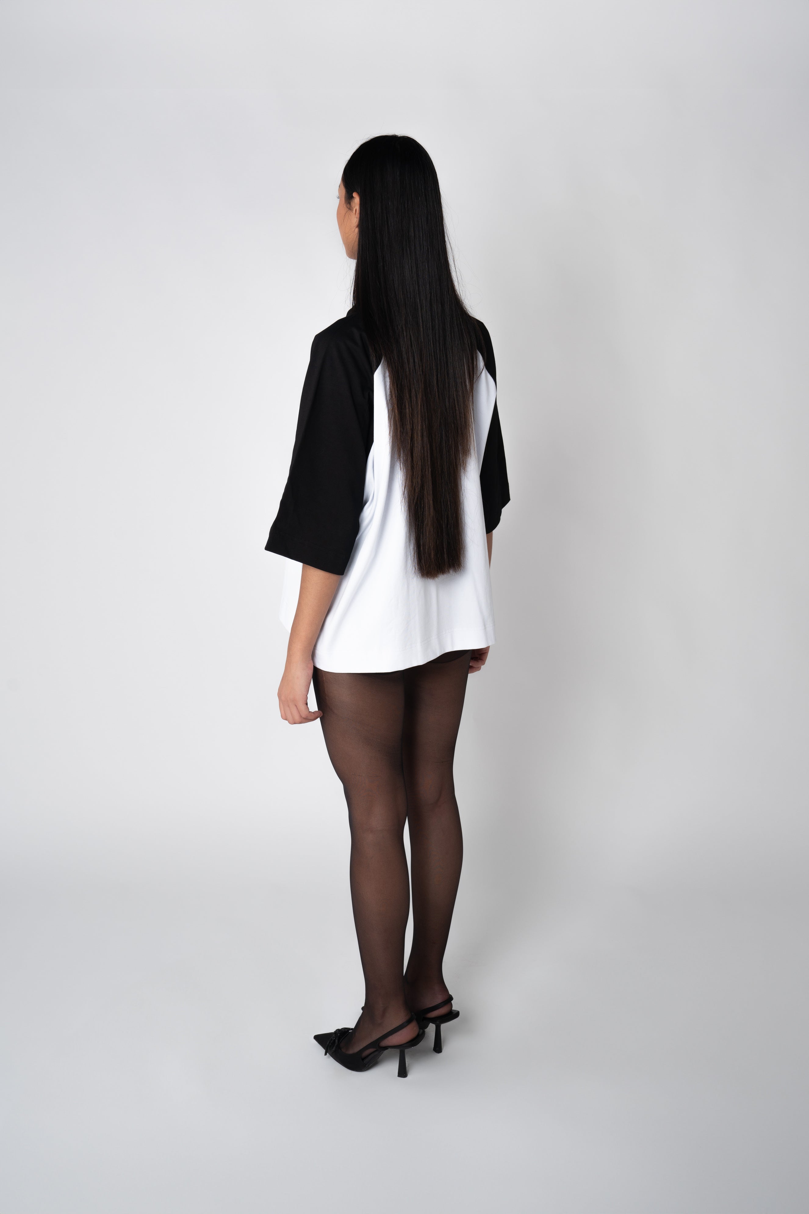 Lips T-shirt - White/Black