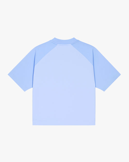 T-SHIRT LIPS_ BABY BLUE