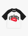 Lips T-shirt - White/Black