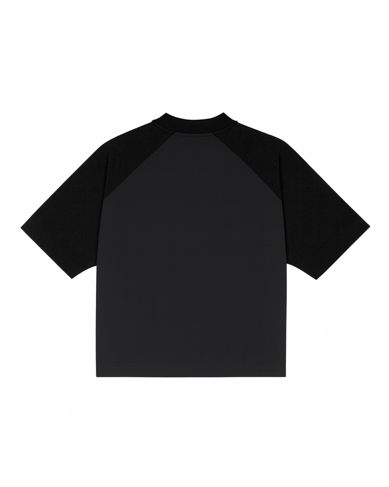 T-SHIRT LIPS_ DARK GREY//BLACK